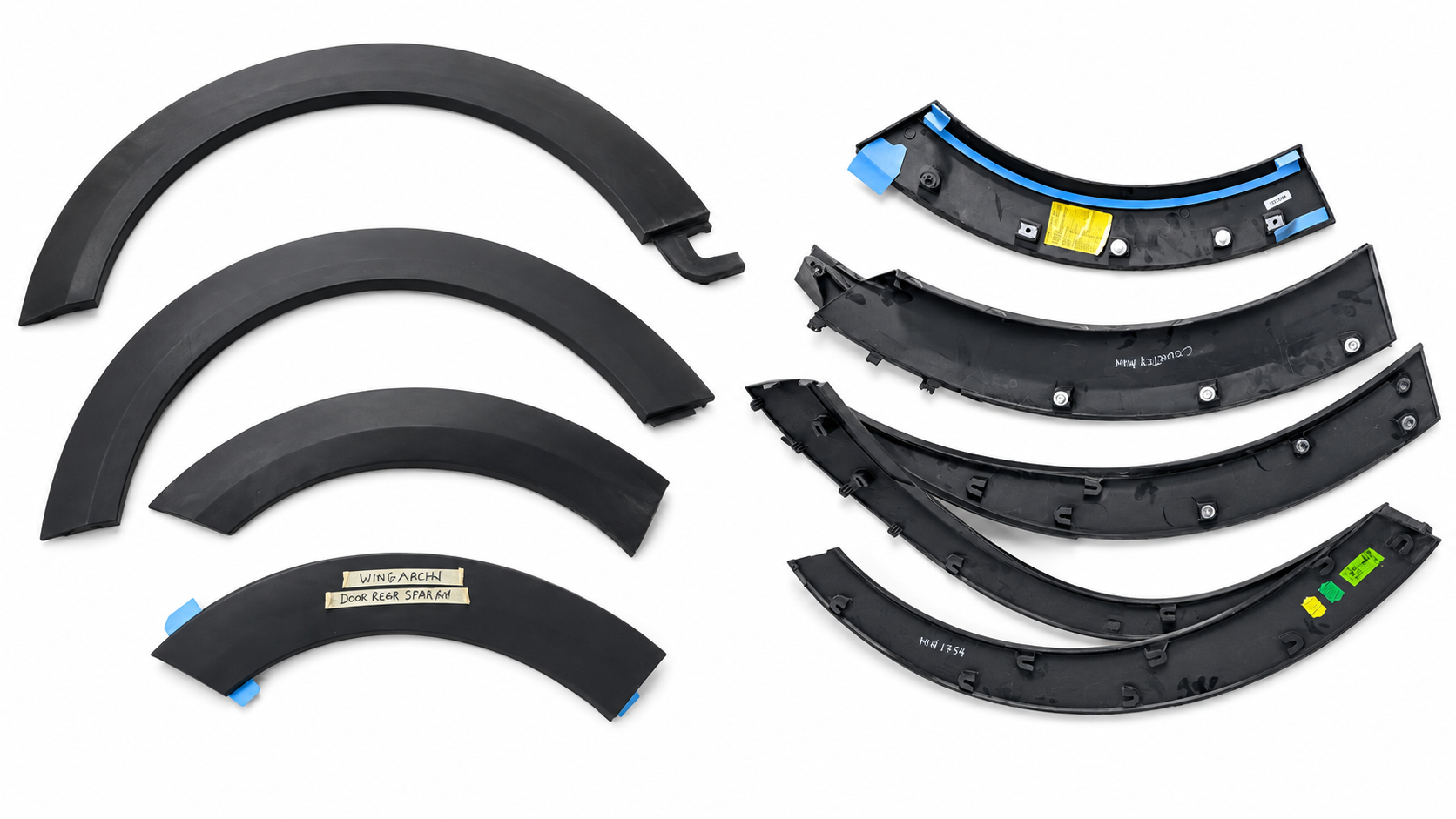 Front Arch Molding & Rear Molding- Mini Cooper, Countryman, F56, Clubman